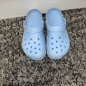 Light Blue Crocs